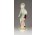Jelzett Aquincum porcelán fiú nyúllal figura 13.5 cm