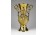 Vastagon aranyozott porcelán váza 18 cm