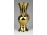 Vastagon aranyozott porcelán váza 18 cm