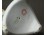 Aranyozott Hollóházi porcelán gyertyatartó