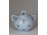 Régi Zsolnay virágmintás porcelán cukortartó bonbonier