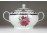 Jelzett rózsadíszes porcelán étkészlet 20 darab