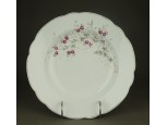 Porcelán virágos mélytányér 24.5 cm
