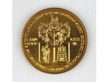 Szent-Györgyi Albert réz emlékérem díszdobozában