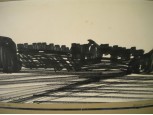 Berkecz István : Bácskai táj 1970