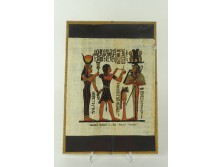 Egyiptomi papirusz kép Istenségek Hathor Seth