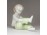 Jelzett Aquincumi porcelán kislány figura