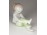 Jelzett Aquincumi porcelán kislány figura