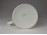 Hollóházi virágmintás piros kék porcelán söröskorsó 14.3 cm