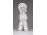 Sri Lanka-i pizsamás kislány porcelán figura 13.5 cm