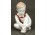 Régi Aquincum porcelán kisfiú