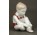 Régi Aquincum porcelán kisfiú