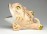 Régi jelzetlen porcelán aranyhal