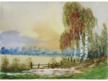 Hangyal József : Nyírfák