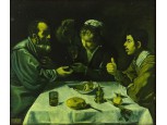 Diego Velazquez : Étkező parasztok 40 x 45.5 cm 