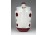 Régi szarvasos jelzésű orosz pöttyös porcelán kancsó 17 cm