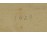 Antik keretezett női portré fotográfia 37 x 29 cm 1924 FÜSTI MOLNÁR ILONA