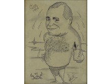 XX. századi művész : Karikatúra Cuba 1994