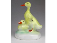 Régi Aquincum porcelán kacsa pár