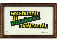 Dániel 5.17 : Megmérettél és hijjával találtattál