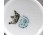 Régi jelzett cseh Buchau porcelán kávéscsésze 6 darab