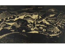 Tóth Réka : Látkép 44.5 x 63 cm