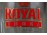 ROYAL VODKA stampedlis pohárkészlet 6 darab