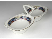 Régi jelzett cseh MZ Altrohlau porcelán sótartó