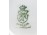 Virágmintás Apulum porcelán váza 16 cm