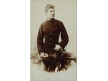 Antik fotográfia katona fotó HÁVEL ÁGOSTON LOSONCZ