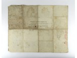 Magyar királyi honvéd gyalog ezred végelbocsátó-levél Székesfehérvár 1892