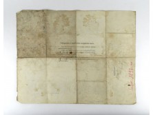 Magyar királyi honvéd gyalog ezred végelbocsátó-levél Székesfehérvár 1892