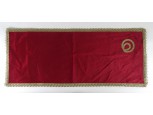 Régi díszes mikroplüss terítő nipp alátét 37 x 89 cm