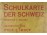Régi Svájc térkép német nyelven - Schulkarte der Schweiz 1928