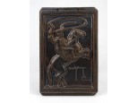 Hortobágyi csikós fali kerámia 18 x 12 cm