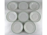 Régi Altwasser Ingeborg porcelán tányér készlet