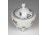 Régi kisméretű virágdíszes lábas porcelán bonbonier