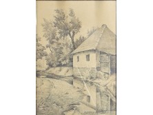 Bartha Zoltán antik grafika 1937-ből