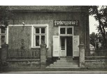 Régi gyógyszertár patika fekete-fehér fotográfia 24 x 29 cm