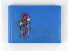 Régi üres fotóalbum fényképalbum 24 x 17 cm