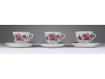 Kínai porcelán kávéscsésze 3 darab