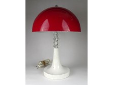 Retro formatervezett Space Age jellegű piros állólámpa 43 cm