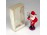 Régi Mikulás figura eredeti dobozában 9 cm