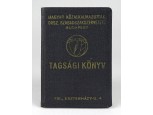 Régi közalkalmazotti tagsági könyv 1950