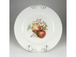 Régi alma díszes porcelán dísztányér 25 cm