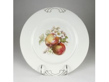 Régi alma díszes porcelán dísztányér 25 cm