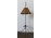 Antik kovácsoltvas egyedi állólámpa 138 cm