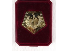 50 éves a Honvédelmi Minisztérium Pénzügyi és Számviteli Szolgálata 2001 fém emlékérem