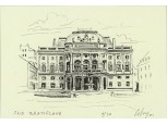 Litvai : Pozsony Szlovák Nemzeti Színház 14 x 18 cm