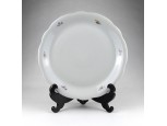 Régi Zsolnay porcelán süteményes tál kínáló tál